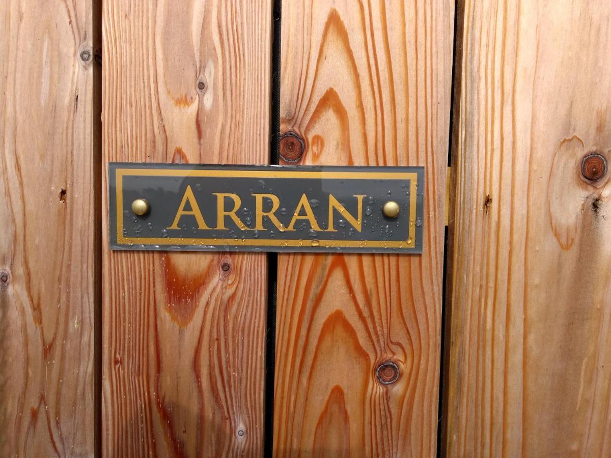 Cleeves Cabins Arran Luxury Lodge With Hot Tub Dalry  Eksteriør billede